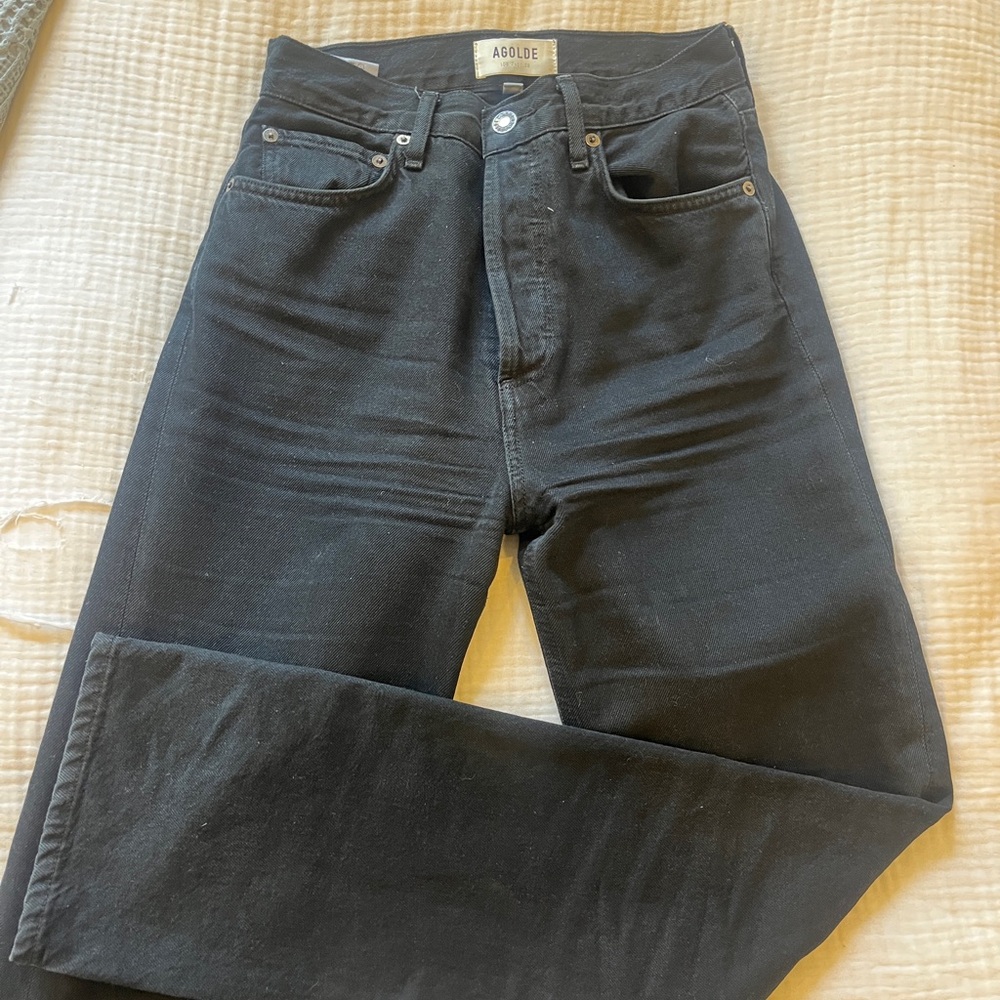 Agolde 90s Pinch Waist Black - Picture 12 of 12